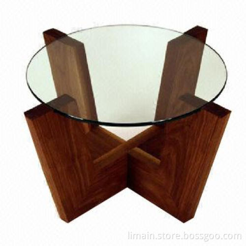 Coffee Table, Sized 30 x 22 x 18-inch, Natural Wax and Linseed Oil Finish
